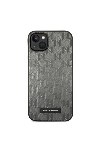 Karl Lagerfeld Case for IPhone 14 Plus, Saffiano, Grey