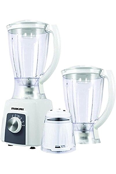 Nikai Blender 1.5 L, 3-in-1, 4 Speeds, 350W, NB1717T, White