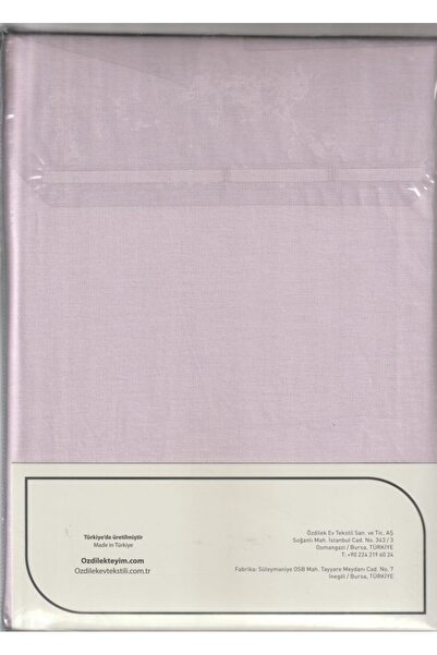 Özdilek Fitted Sheet with Pillowcase Ranforce 160*200 Powder Colourist