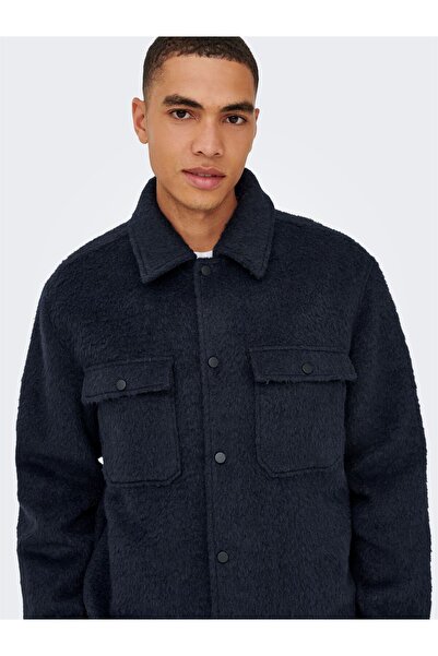 Only & Sons Onsgio Lf Padded Jacket Otw Men's Blue Coat - 22034092