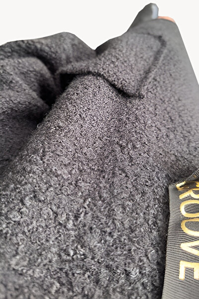 Curvy Trend Plus Size Hooded Boucle Fabric Coat