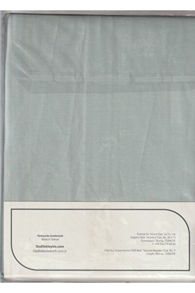 Özdilek Fitted Sheet with Pillowcase Ranforce 180*200 Nıl Colourist