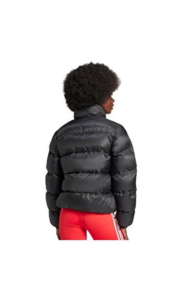 adidas JD0420-K Късо пухено дамско палто, черно