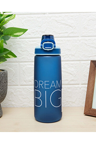 REDTAG Blue Printed Water Bottle (880ml)