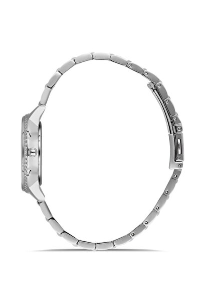 Dice Kayek Dk.1.Ag1400.01 Steel Case Steel Band 5 Atm Water Resistant Metallic Color Women Wristwatch