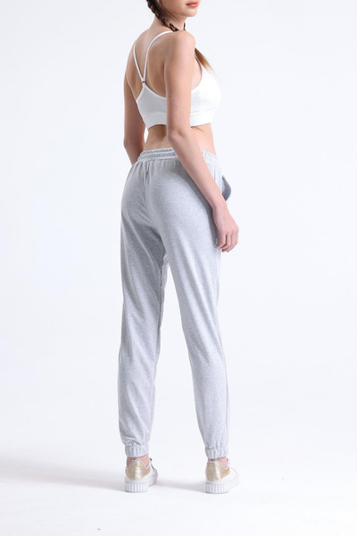 let s shine Women's 3-Thread Sweatpants with Elastic Waist