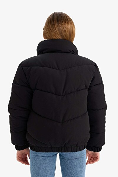 DeFacto Black Girl's Coat C5390A8/Bk27