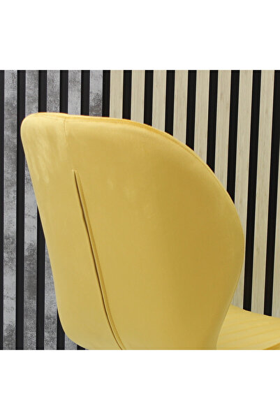 ARTA DOOR Opal Textile Chairs, Rose Gold Leg - Modern, HoReCa, Kitchen, Living Room, Office, Bedrooms, Hallways