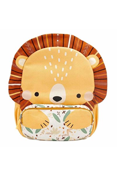 SassiLab A4 Size Colorful Children's Backpack - Brave Lion School Trip
