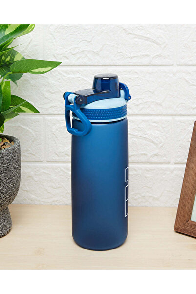 REDTAG Blue Printed Water Bottle (880ml)