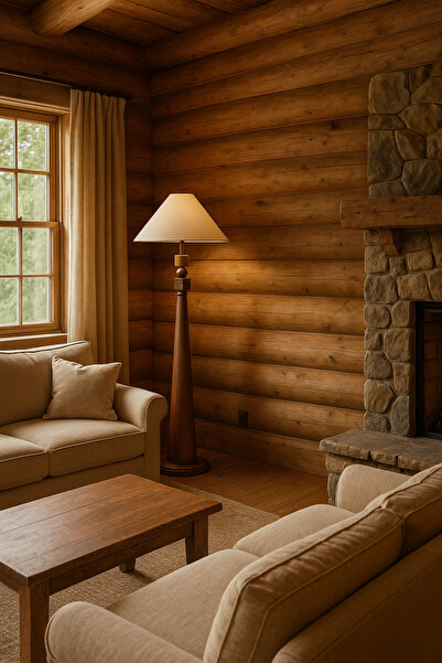 VENÜS NOVA ALDEBARAN KÜP&DAİRE AHŞAP KETEN BAŞLIK LAMBADER