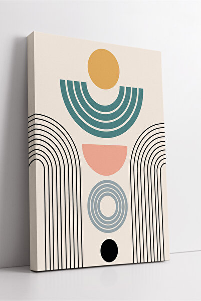 KOSS Dijital Tablou decorativ modern, minimalist, boho, realizat pe pânză, cu...