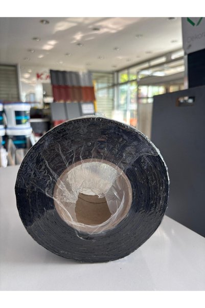 Kaleli Çatı Bitümlü Su Yalıtım Bantı Antrasit 10 Cm