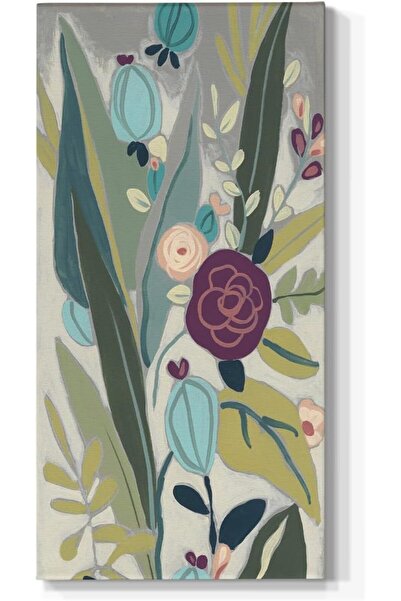 ALAYRA International Colorful Tropical Panel Wall Art – Botanical Canvas Prin...