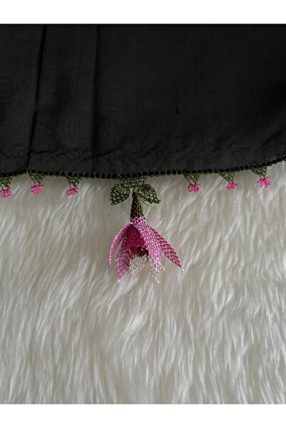 Beykan handmade Needlepoint Embroidery with Earrings, Tulle Scarf/Scarf/Yemeni/Summer