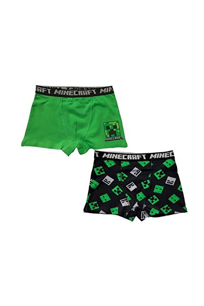 MINECRAFT Set of 2 pairs of boys' boxers