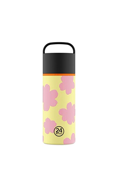 24 Bottles Spin Bottle Daydreaming Yellow Paslanmaz Çelik Termos 730 ml