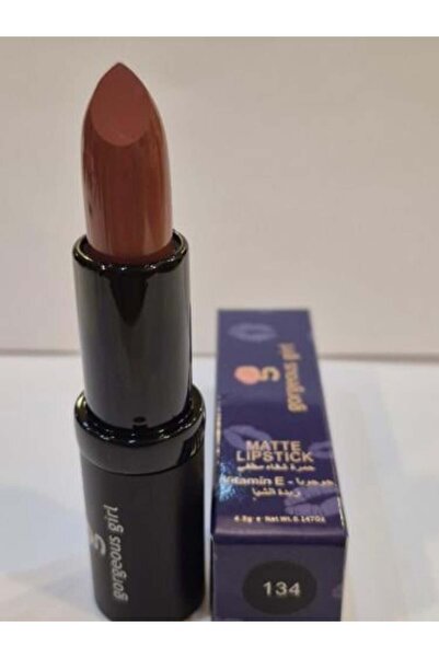 Gorgeous Girl Matte Lipstick with Shea Butter and Jojoba Oil 134