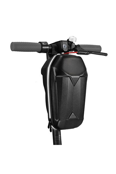 zola Handlebar bag for /bicycles/scooters, velcro fastening, 1 compartment, 4 pockets, reflective
