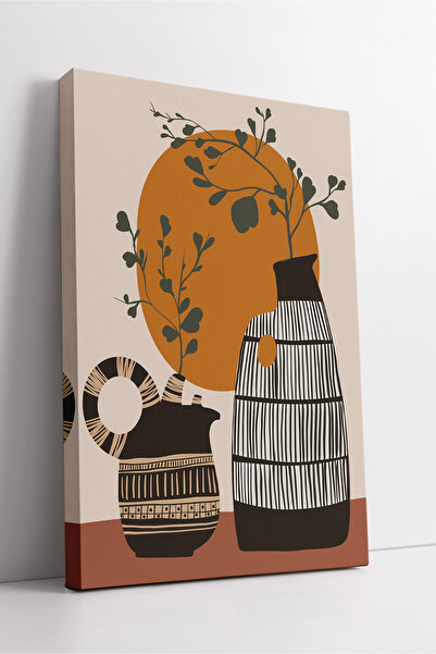 KOSS Dijital Pictură decorativă modernă pe pânză, în stil boho, minimalist, c...