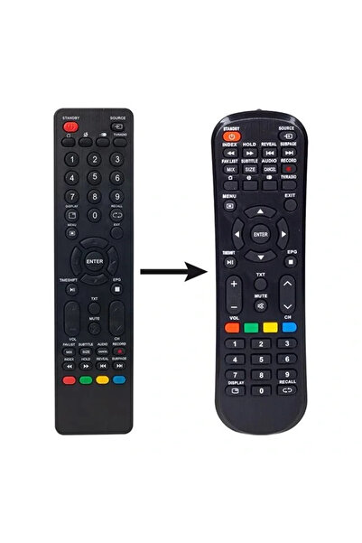 AWOX 55k5500 - Vision - Telefox Smart Lcd-led Tv Kumanda