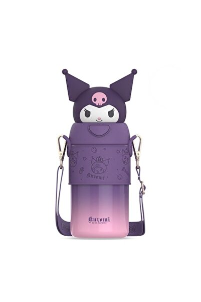 Sanrio Hello Kitty Sticlă de apă pentru copii, AjieQaQ, design Kuromi, 560 ml...