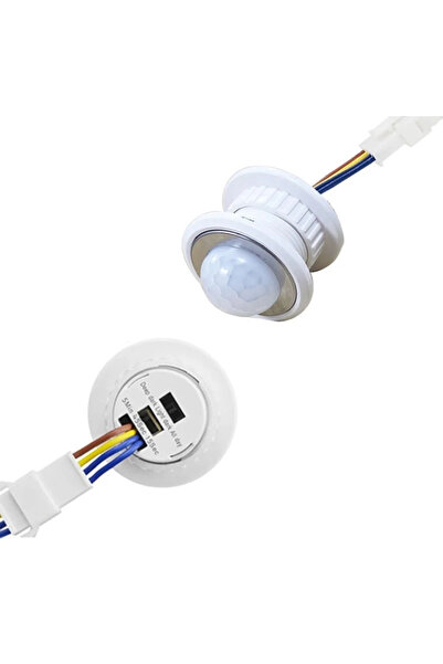 Genel Markalar 220V Hareket Pır Sensörü - Otomatik Lamba Sensörü