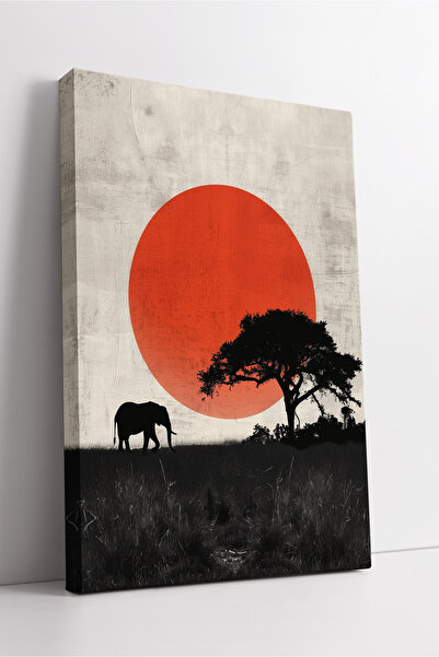 KOSS Dijital Tablou decorativ din pânză în stil natural minimalist, tematică ...