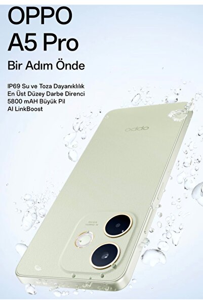 OPPO A5 PRO NFC 256 GB 16 GB RAM (8+8 Dinamik Ram) TYPE-C Kulaklık Hediye - Türkiye Garanti