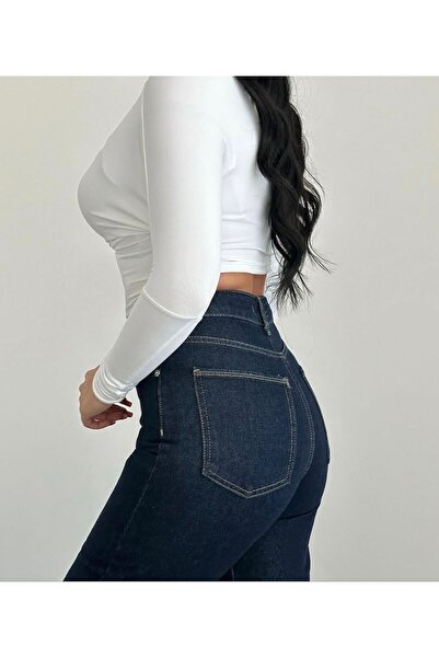 SHEVANE NOUA SEZON//TALIE ÎNALTĂ//FLEXIBIL//SLIP//FEMEI//JEANS PALAZZO