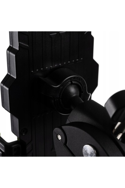 zola Bicycle phone holder, adjustable 4.7-7", handlebar mount 0.7-1.5", screw clip, silicone protection