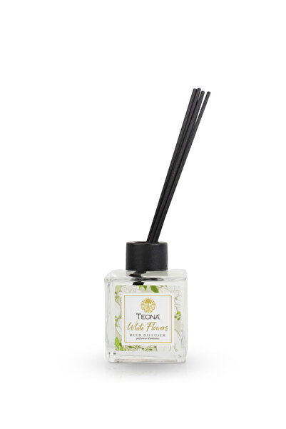 TEONA White Flowers Reed Air Freshener 110ml