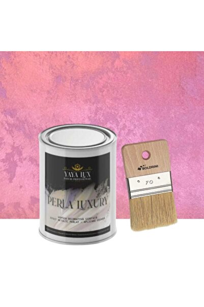 YaYa Color Vopsea decorativa de Lux, Perla Luxury cu Fulgi Perlati, Orhidee, ...