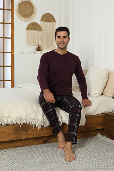 Butik Berk-MY-%Cotton-Long-Sleeve-4 موسمي -طقم بيجامة ذو مقاس قياسي