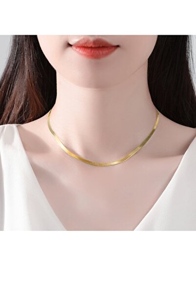 Takara Snake gold plated silver necklace
