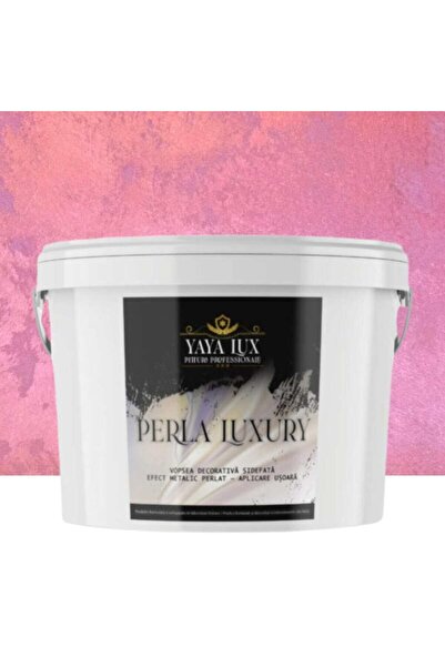 YaYa Color Vopsea decorativa de Lux, Perla Luxury cu Fulgi Perlati, Orhidee, ...