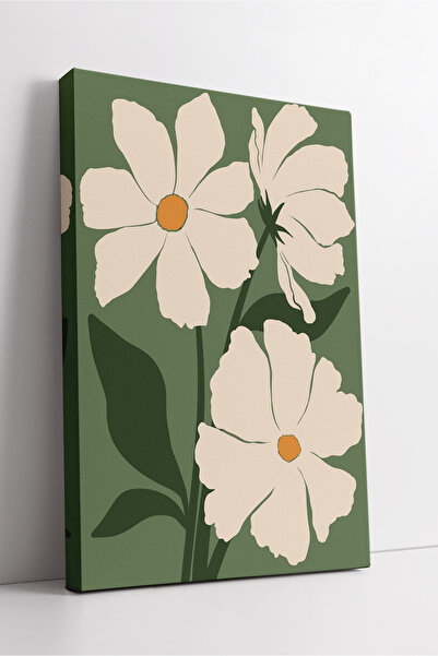 KOSS Dijital Pictură decorativă estetică pe pânză, cu textura naturală boho s...