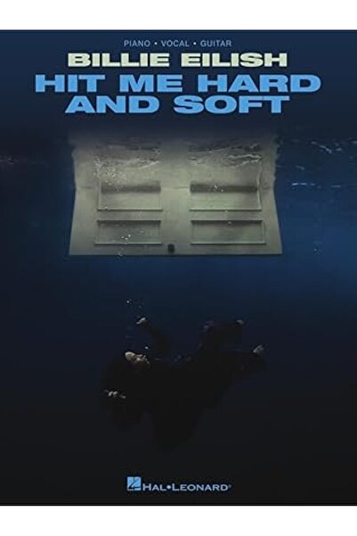 Hal Leonard بيلي إيليش - اضربني بقوة ولطف: كتاب أغاني البيانو/الصوت/الجيتار