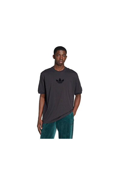 adidas Oversized Tee Men's Casual T-Shirt Jw5913 Black