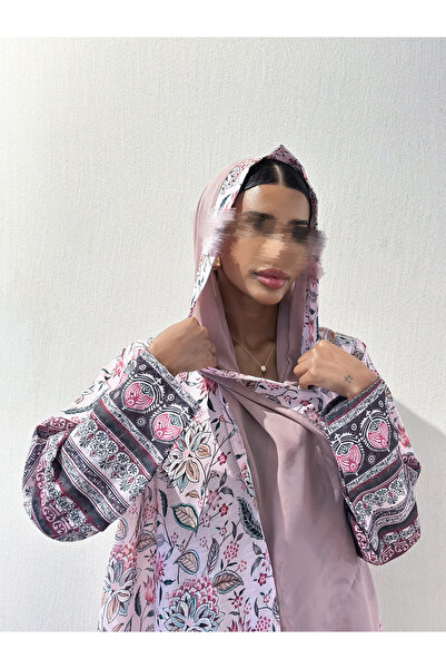 AYA عباية بطبعة زهور