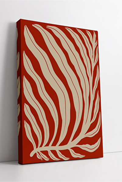 KOSS Dijital Μοντέρνα αφηρημένη μινιμαλιστική διακόσμηση καμβά με μοτίβο κρεμ...