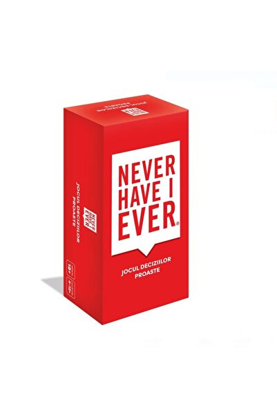 As Joc de Societate ”Never Have I Ever”