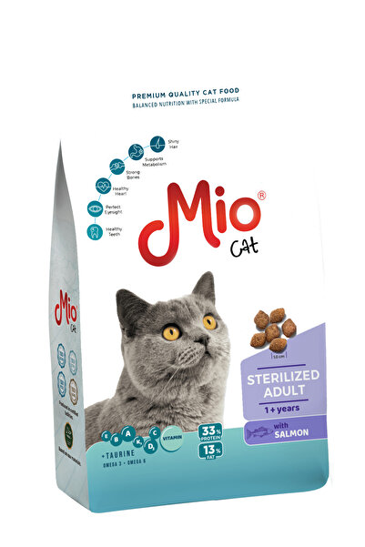 MİO 1 Kg Kısır Kedi - Somonlu