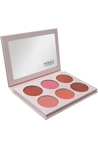 Make Over 22 cosmetics MAKE OVER 22-2013-6 COLOR BLUSH PALETTE CANDY CHEEK M ...