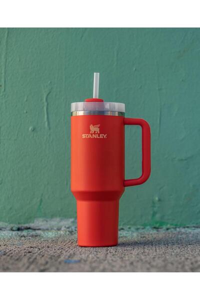 ABAKAN pipetli Quencher H2.0 Flowstat Paslanmaz Çelik Yalıtımlı Bardak 40 Oz ...