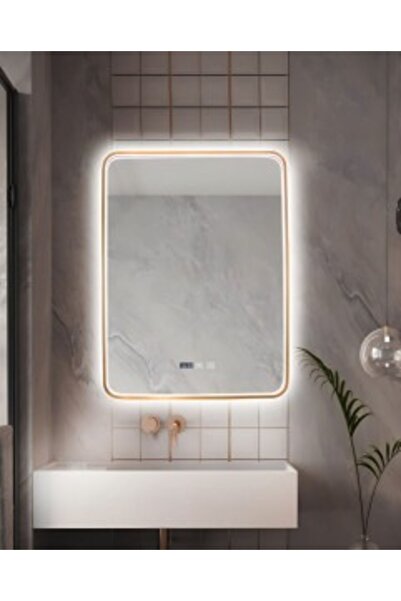 ELİT'S Oglindă de baie LED premium cu dezaburitor și senzor tactil, 60x80 cm,...