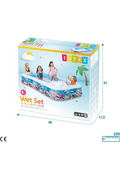 Intex 58485 Inflatable Kids Water Play Pool