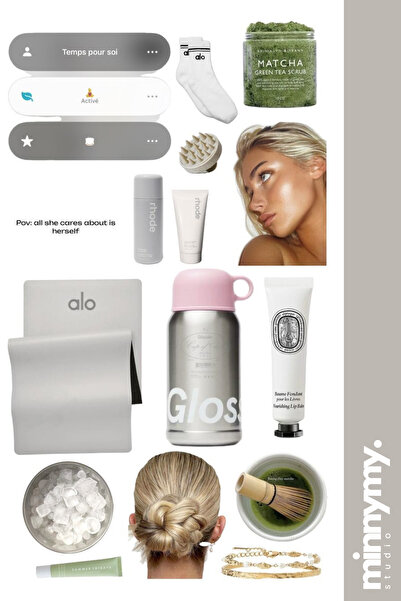 Minnymy Clean Girl Collection Sticker, Çıkartma, Ajanda, Günlük, Planlayıcı, ...