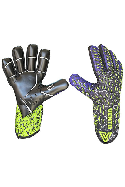 VENTO Urg 2.0 Goalkeeper Gloves Black, Purple and Green