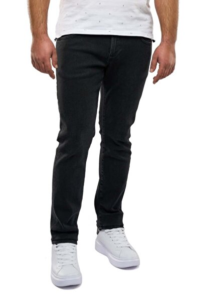 Centini Men’s Slim Fit Jeans, Reed, Black